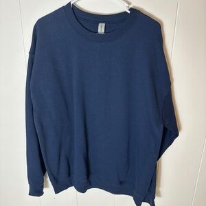 Gildan Navy Crewneck Sweater G18000